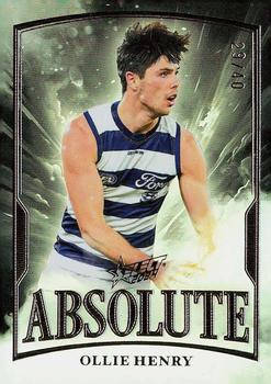 2024 Select AFL Footy Stars - Absolute Black #AB7 Oliver Henry Front